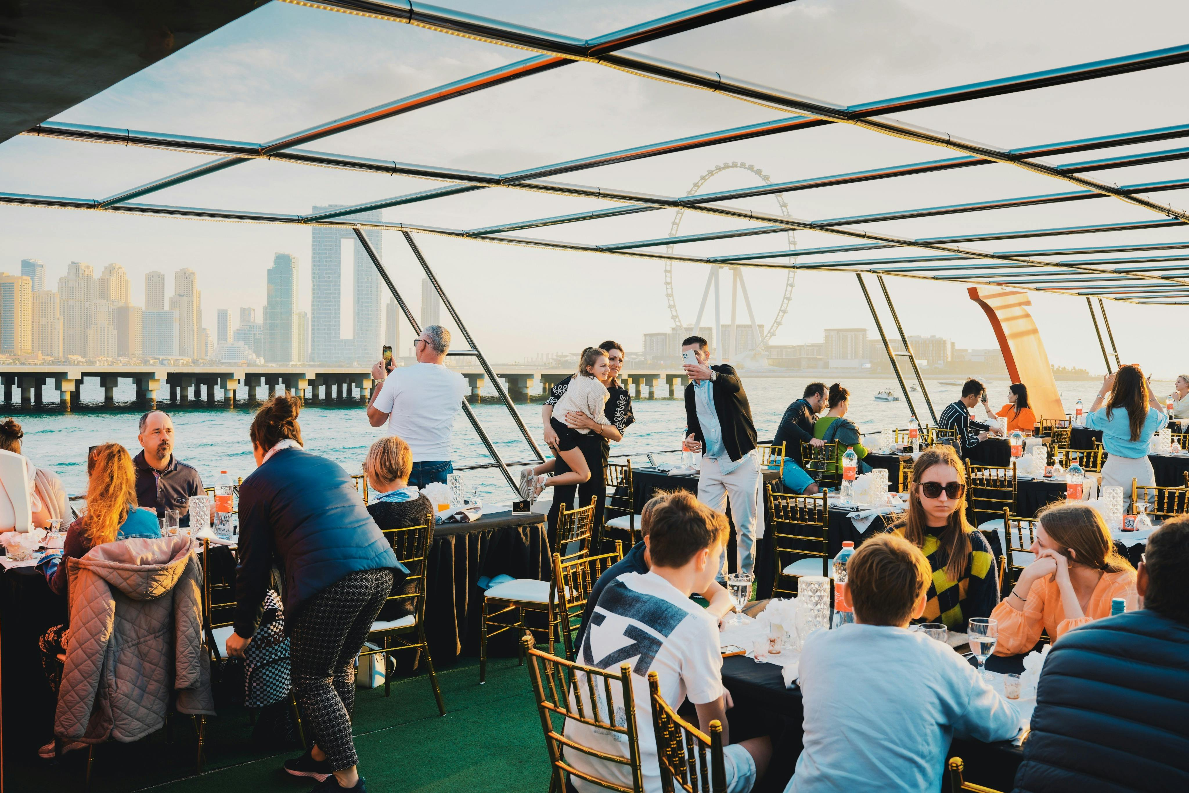 Dubai Marina: Dinner Cruise with Live Music & Open Bar - Photo 1 of 8